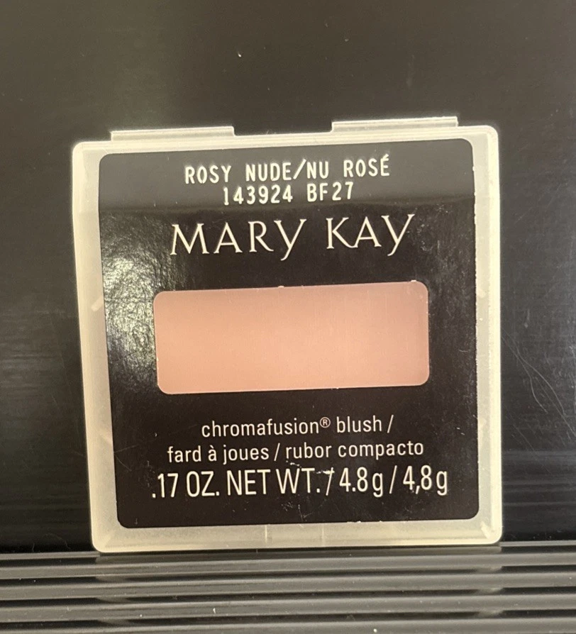 Mary Kay Chromafusion Blush Rosy Nude 120412 New  .17 Oz Discontinued - Image 1 of 1