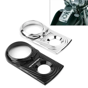 1pc Dash Panel Insert Cover For Harley Dyna Wide Glide 93-03 Softail 2000-17 cl - Picture 1 of 12