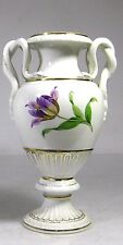 Meissen Schlangenhenkel Vase "Blumen" Original aus der Knaufzeit
