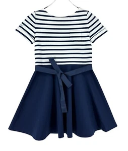 POLO RALPH LAUREN Kid's Girl's Rond Neck Dress Size M (8-10 y.o - Picture 1 of 8