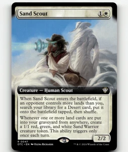 MTG Sand Scout (Extended Art) 47 - Commander: Outlaws of Thunder Junction - Picture 1 of 1