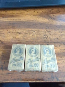 Rare Apollo No 20 Razor Blades 3 Packs Of 10 Made in Germany Sealed - Picture 1 of 4