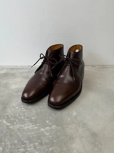 John Lobb Brown Chukka Boots(There is a scratch) - Picture 1 of 10