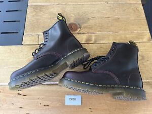 Men’s Dr. Marten Boots - 1460 SR Oxblood - Safety Shoe - Size 8 Men’s / 9 Womens