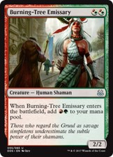 1x Burning-Tree Emissary NM, English MTG Duel Decks