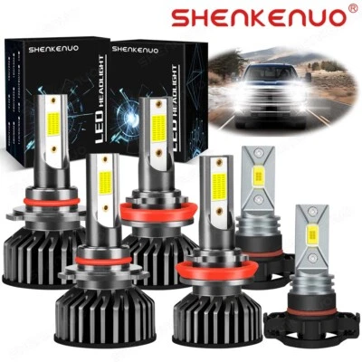 Kit de faros antiniebla LED 6000 k para Chevrolet Colorado 2016-2018 Foto 1 de 4