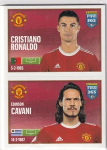 Panini FIFA 365 2022 Sticker Nr. 86 Cristiano Ronaldo / Edinson Cavani - Picture 1 of 1