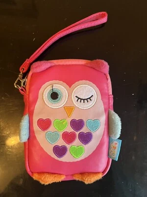 My Doodles Pink Owl Camera Case With Carry Handle New 5.5”x4” - Image 1 of 4