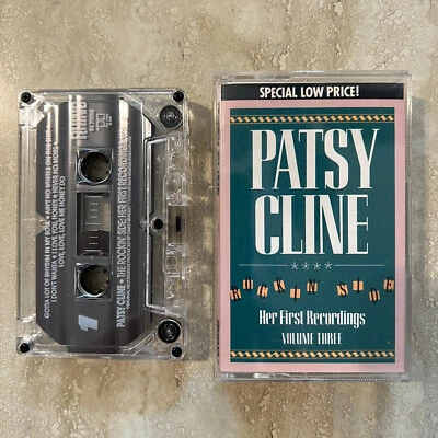 Cassette Patsy Cline Her First Time Recordings Vol 3 Rhino Records 1989 Tested - Image 1 of 2