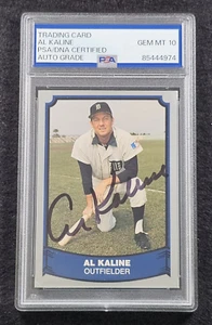 AL KALINE Signed Pacific Baseball Card-HOF-DETROIT TIGERS-PSA 10 Auto - Picture 1 of 4