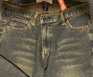 NWT Steve and Barry's flare sits just below waist size 8 blue jeans womens - Picture 1 of 3