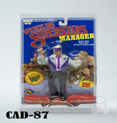 Vitrina de acrílico para LJN Wrestling SuperStars figura cardada WWF Foto 1 de 3