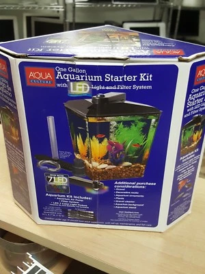Nuevo iniciador de acuario Aqua Culture de un galón  Foto 1 de 4