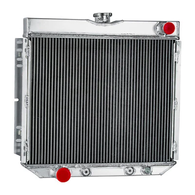 4 Row Radiator Fit 1969-1970 Ford Mustang/70-1977 Maverick/1970 Mercury Cougar Foto 1 de 4