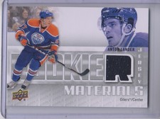 2011-12 (OILERS) Upper Deck Rookie Materials #RMLA Anton Lander Jsy