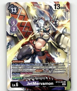 Digimon JetMervamon Across Time BT12-084 U - Picture 1 of 1