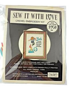 Kit de bordado crewel Sew It With Love Jack Be Nimble guardería Marion Nichols - Imagen 1 de 7