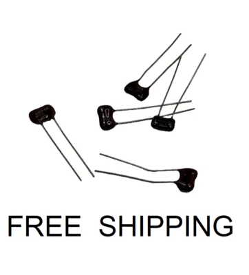 (5x) Condensadores de mica plateados Cornell 510pF - 500VDC +/- 5% - CDE CD15FD511J03 Foto 1 de 3