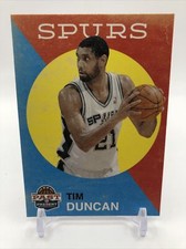 2011-12 Past & Present Tim Duncan #117 HOF