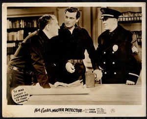NICK CARTER, MASTER DETECTIVE 1939 Walter Pidgeon 10x8 LOBBY CARD