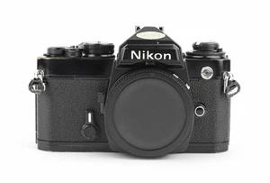 Nikon FE Black body 35mm film camera reflex analogica Ai Ai-s lenses - Bild 1 von 10