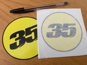 Cal Crutchlow número 35 - (par pequeño) - vendedor del reino unido - Imagen 1 de 1