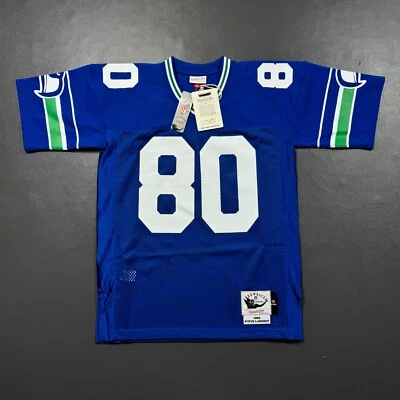 Camiseta 100% autêntica Steve Largent Mitchell & Ness 1985 Seahawks tamanho 52 2XL - Imagem 1 de 4