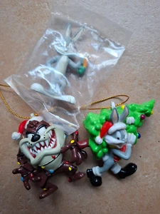 Looney Tunes Lot Figures Ornament Warner Original Vintage Rarer Bugs Taz - Imagen 1 de 4