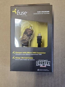 Fuse Plus You Car Charger W/Micro USB Connector 6' cable (08402) - Picture 1 of 2