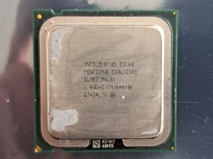 Intel Pentium Dual-Core 1.80 GHz/1M/800 MHz CPU E2160 Q743A174 Processor SLA8Z - Afbeelding 1 van 7