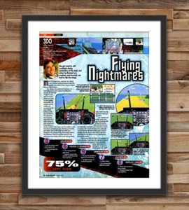 Flying Nightmare Panasonic REAL 3DO Glossy Review Poster ungerahmt G2739 - Bild 1 von 4