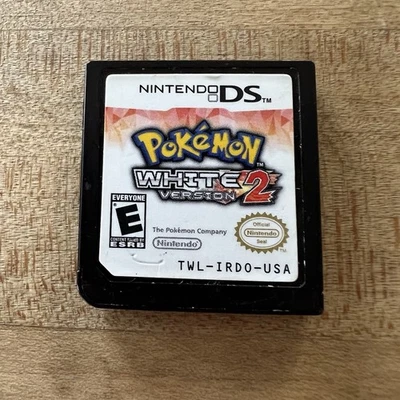 Pokemon: Blanco Versión 2 (Nintendo DS, 2012) Cartucho Auténtico Probado Foto 1 de 3