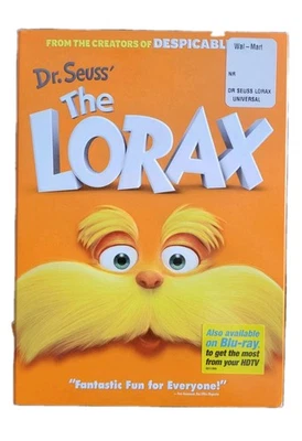 The Lorax (DVD, 2012) Dr. Seuss w/ Slipcover VERY GOOD - Image 1 of 4