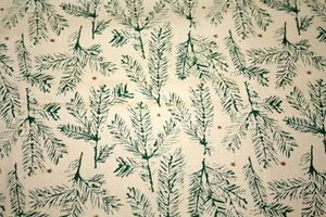NORTH POLE EVERGREENS FROM THIMBLEBERRIES -  100% COTTON FABRIC - Picture 1 of 4