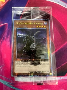 Doomcaliber Knight QCR 2024-ENP01 Sealed English Near Mint Yugioh TCG - Picture 1 of 2