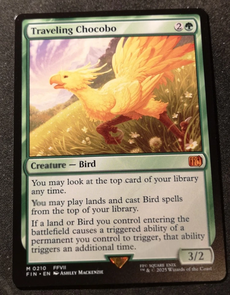Traveling Chocobo - FIN - MTG - EN - NM - 0210 - Image 1 of 1