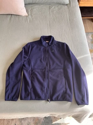 Scrub Lab Navy Fleece Jacket - image 1 of 4