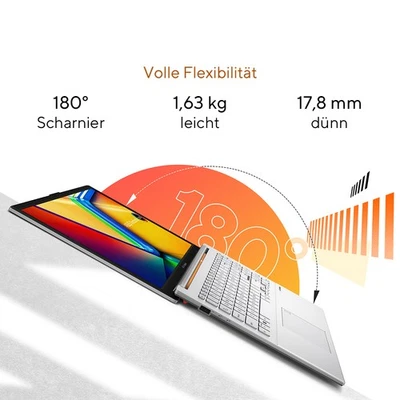 WIE NEU: ASUS VivoBook Go 15 E1504FA Ryzen 3 7320U 8GB RAM 512GB SSD Windows 11 - Bild 1 von 4