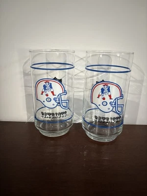 NFL Patriots Juego de 2 vasos Mobil 12 OZ, nunca usados. Foto 1 de 2