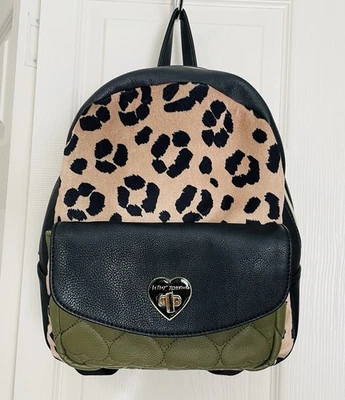 Betsey Johnson Medium Sized Cheetah Backpack Excellent Condition - Image 1 of 4
