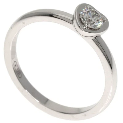 Кольцо женское белое золото CARTIER Amour Diamond No47 K18 [б/у] - Изображение 1 из 4