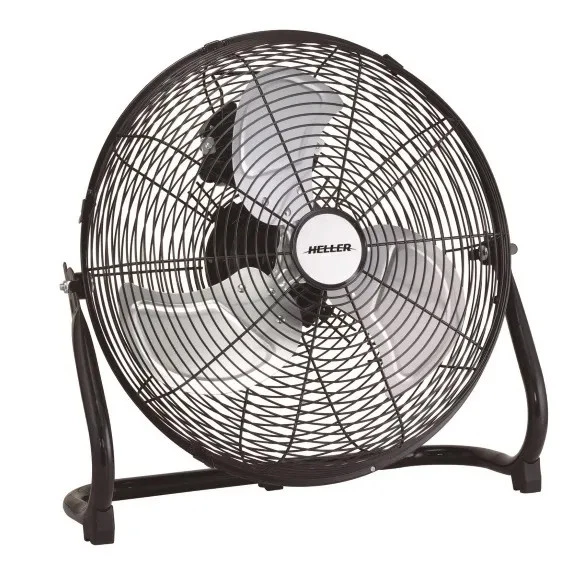 Heller 40cm High Velocity Floor Fan - Black - image 1 of 1