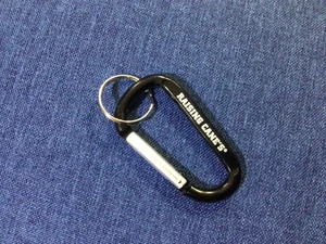 Raising Cane's Chicken Fingers Promotional Black Carabiner Keychain NEW - Picture 1 of 1