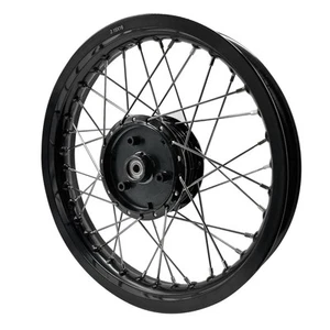 Felge 2,15x16 breit Alu für Simson S51 S50 S70 Schwalbe KR51 AF22 schwarz C-Ware - Bild 1 von 4