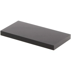 Plymor Black Rectangular Acrylic Display Base, 4" W x 2" D x 0.375" H - Picture 1 of 1