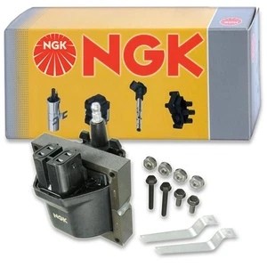 1 pc NGK Ignition Coil for 1985-1986 Oldsmobile Calais 2.5L L4 - Spark Plug wn - Picture 1 of 5