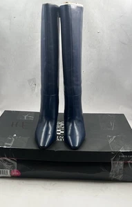 Vince Camuto VC-SUTTON2 ELEMENTAR BLAU DAMENGRÖSSE 9M-WC HOHER ABSATZ LANGE STIEFEL - Bild 1 von 7