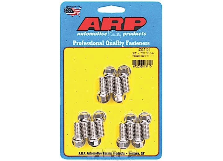 ARP Header Bolt Kit Hex Head 12pc Stainless Steel