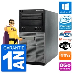 PC tour DELL 7010 Intel Pentium G2020 RAM 8Go Festplatte 1To Windows 10 Wifi - Bild 1 von 8