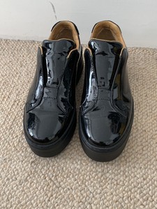 russell and bromley black trainers